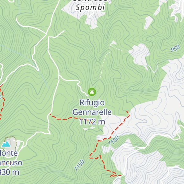Map of Rifugio Gennarelle