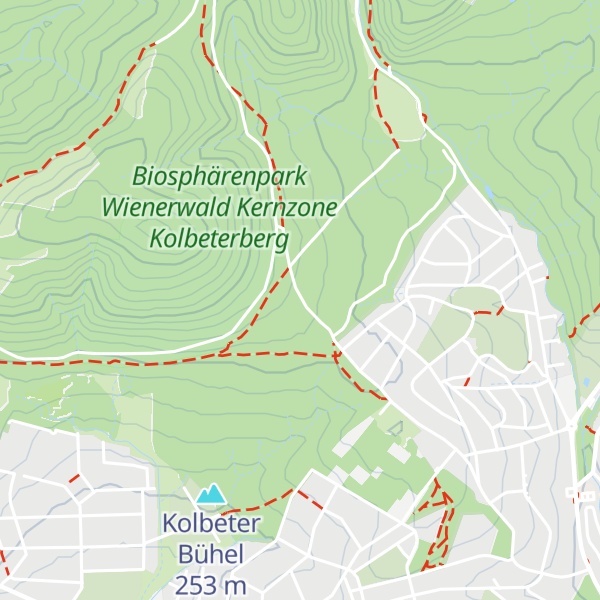 Map of Hochbehälter 1946