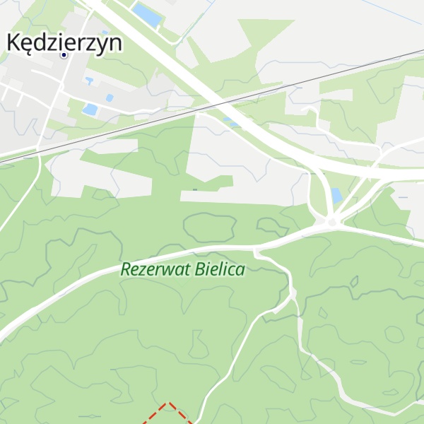 Map of Zajęcza Góra