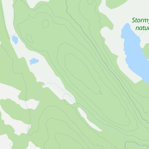 Map of Öratjärnåsen