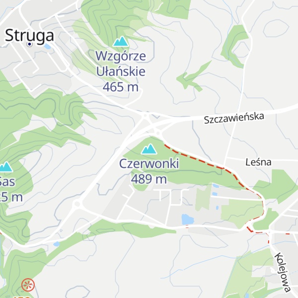 Map of Czerwonki