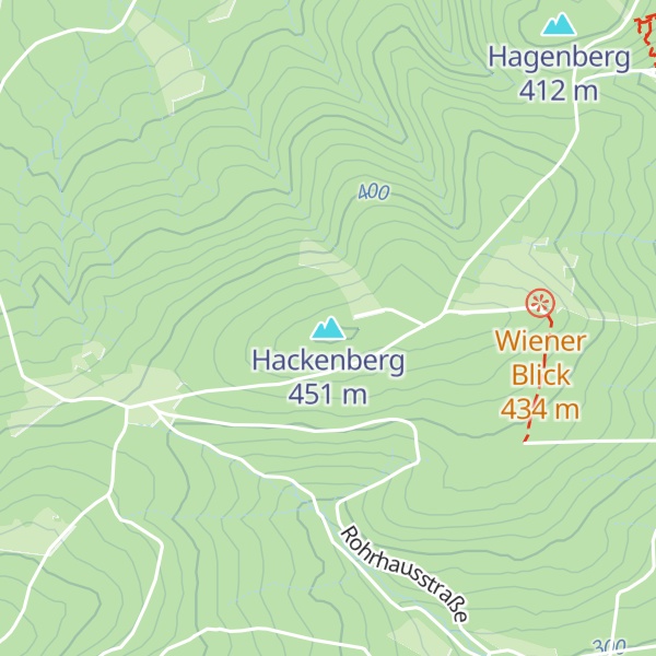 Map of Hackenberg