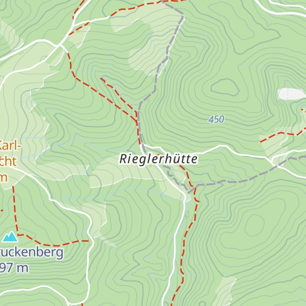 Map of Rieglerhütte