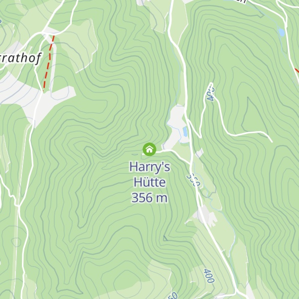 Map of Harry's Hütte