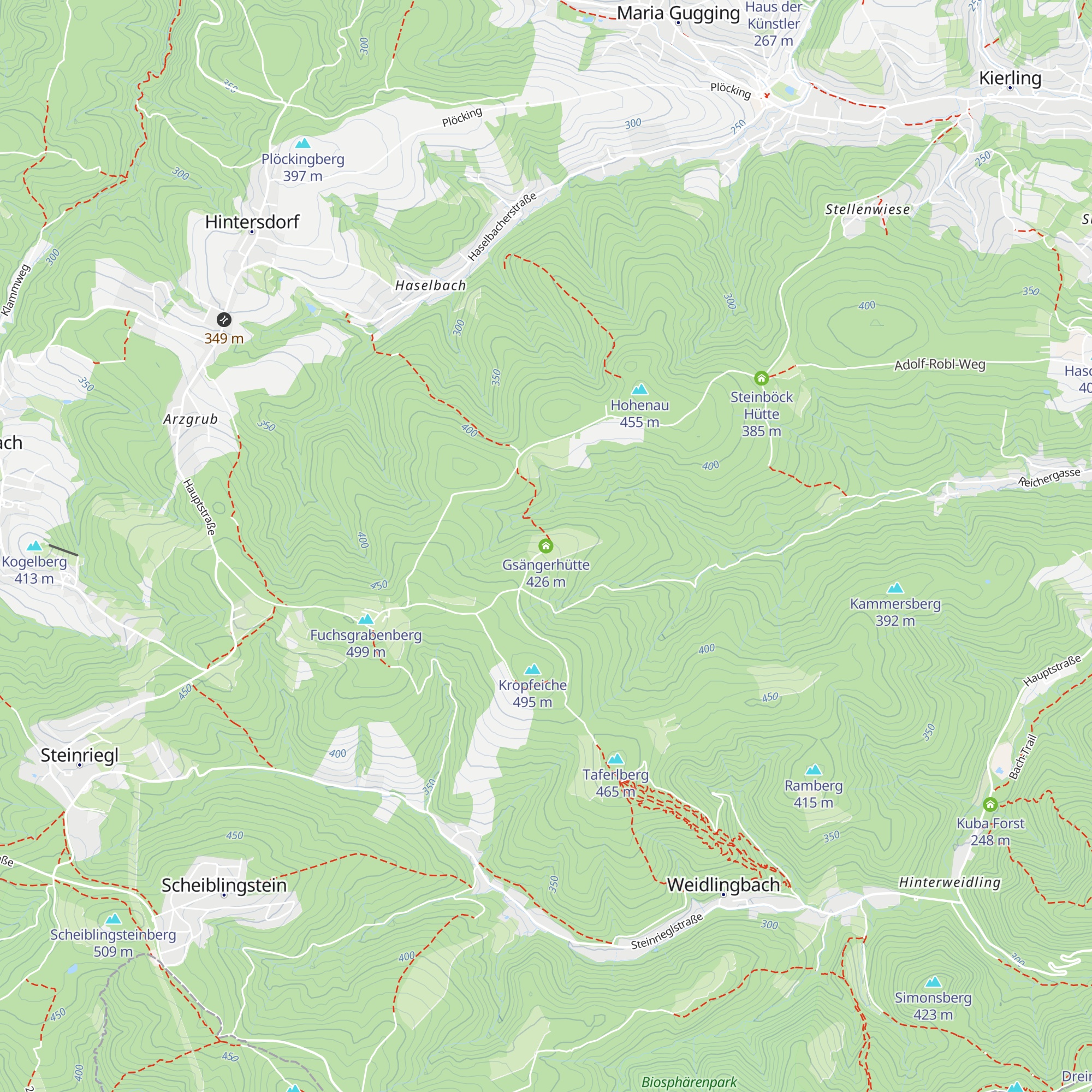 Gsängerhütte map
