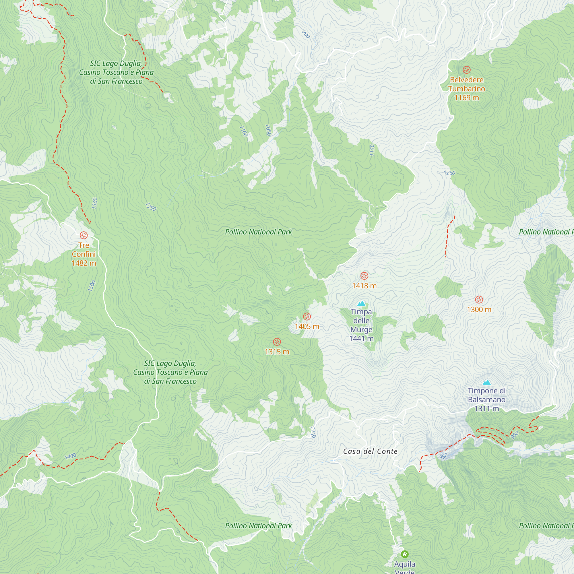 Rifugio Catusa (Chiuso) map
