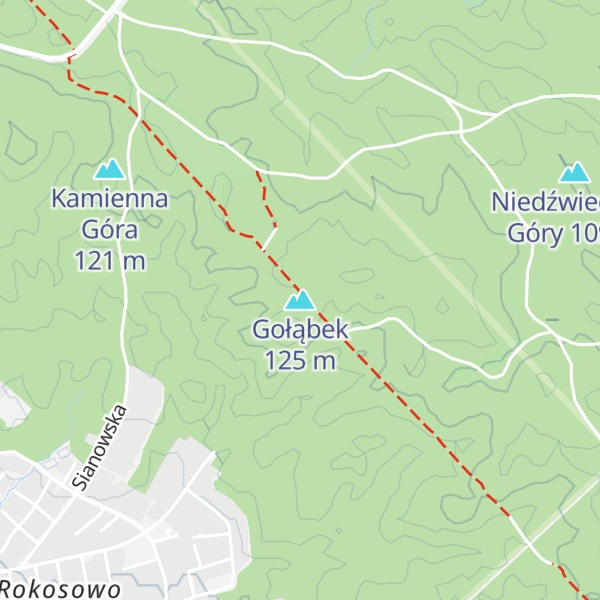 Map of Gołąbek