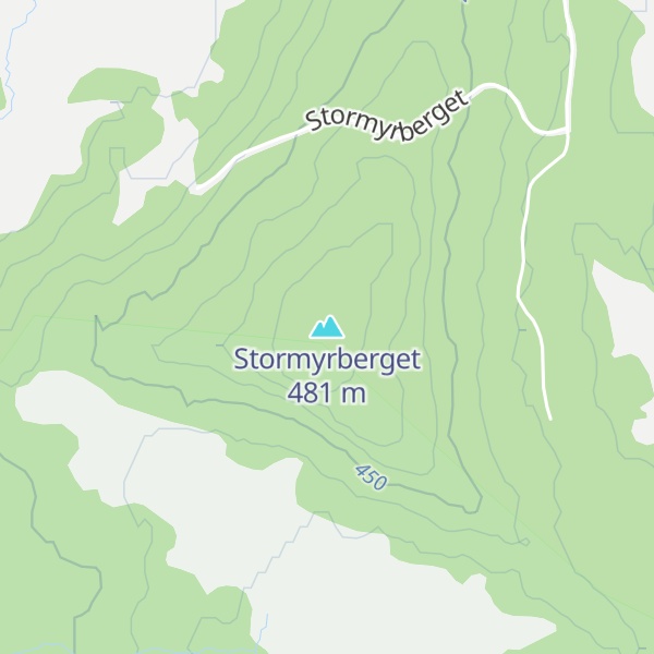 Map of Stormyrberget