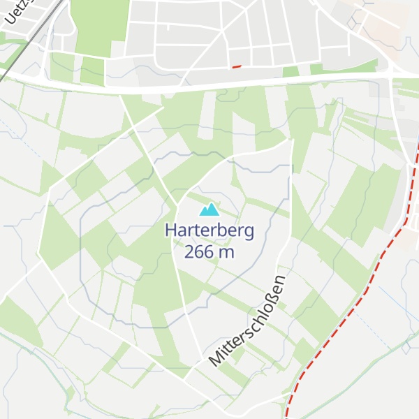 Map of Harterberg