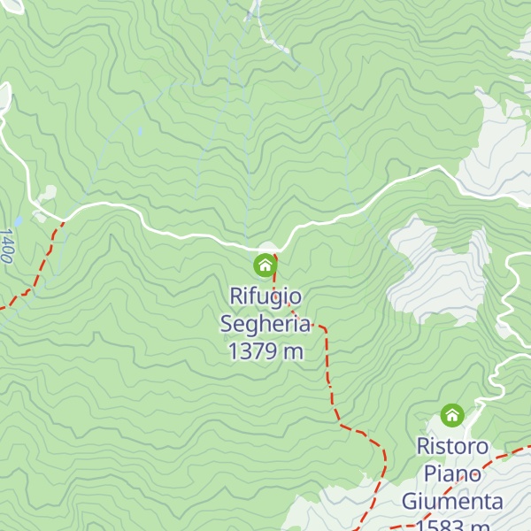 Map of Rifugio Segheria