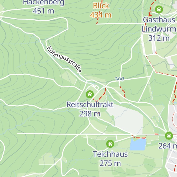 Map of Forstverwaltung Lainz