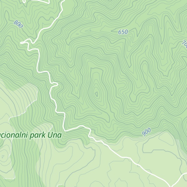 Map of Tješnjak