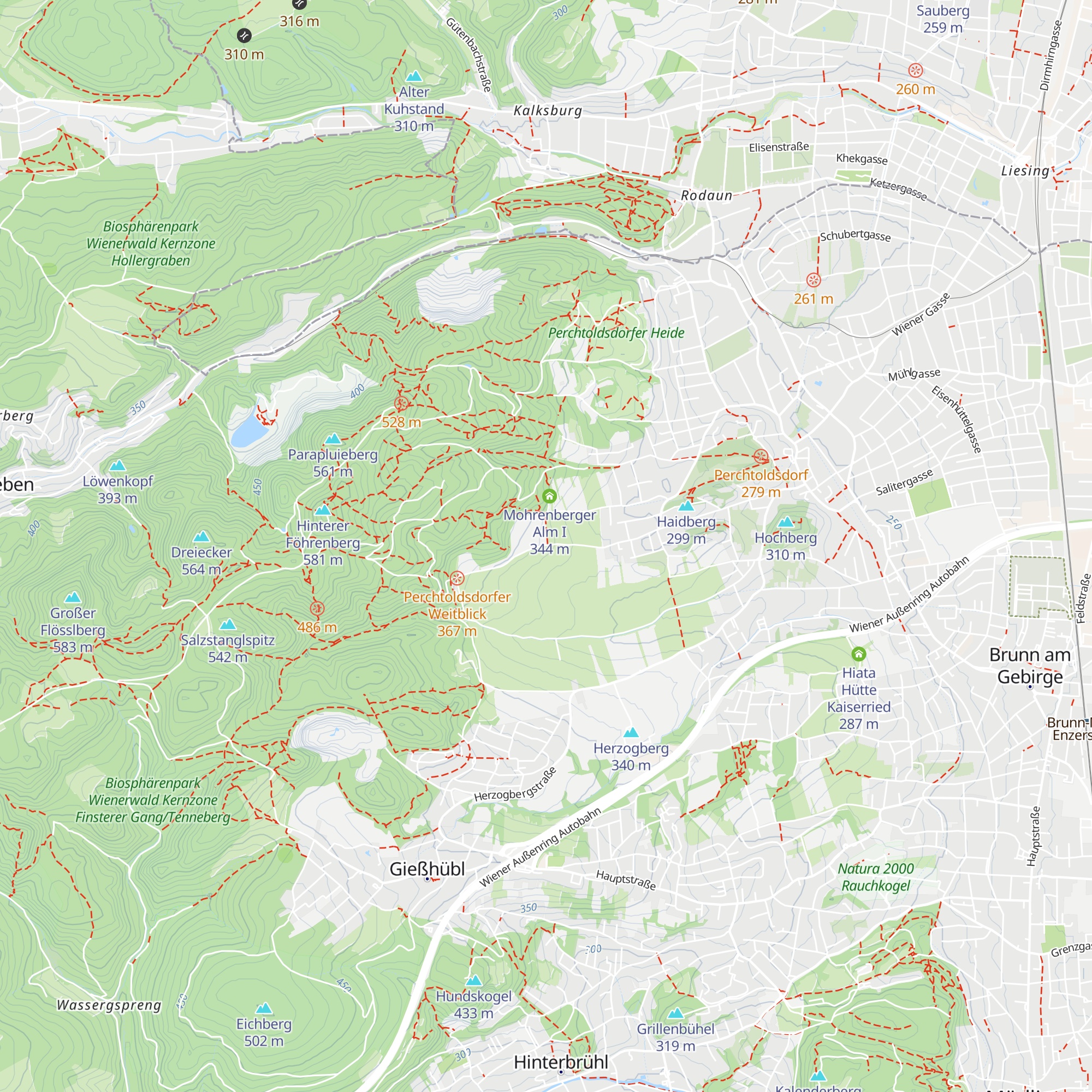 Haspelhütte map