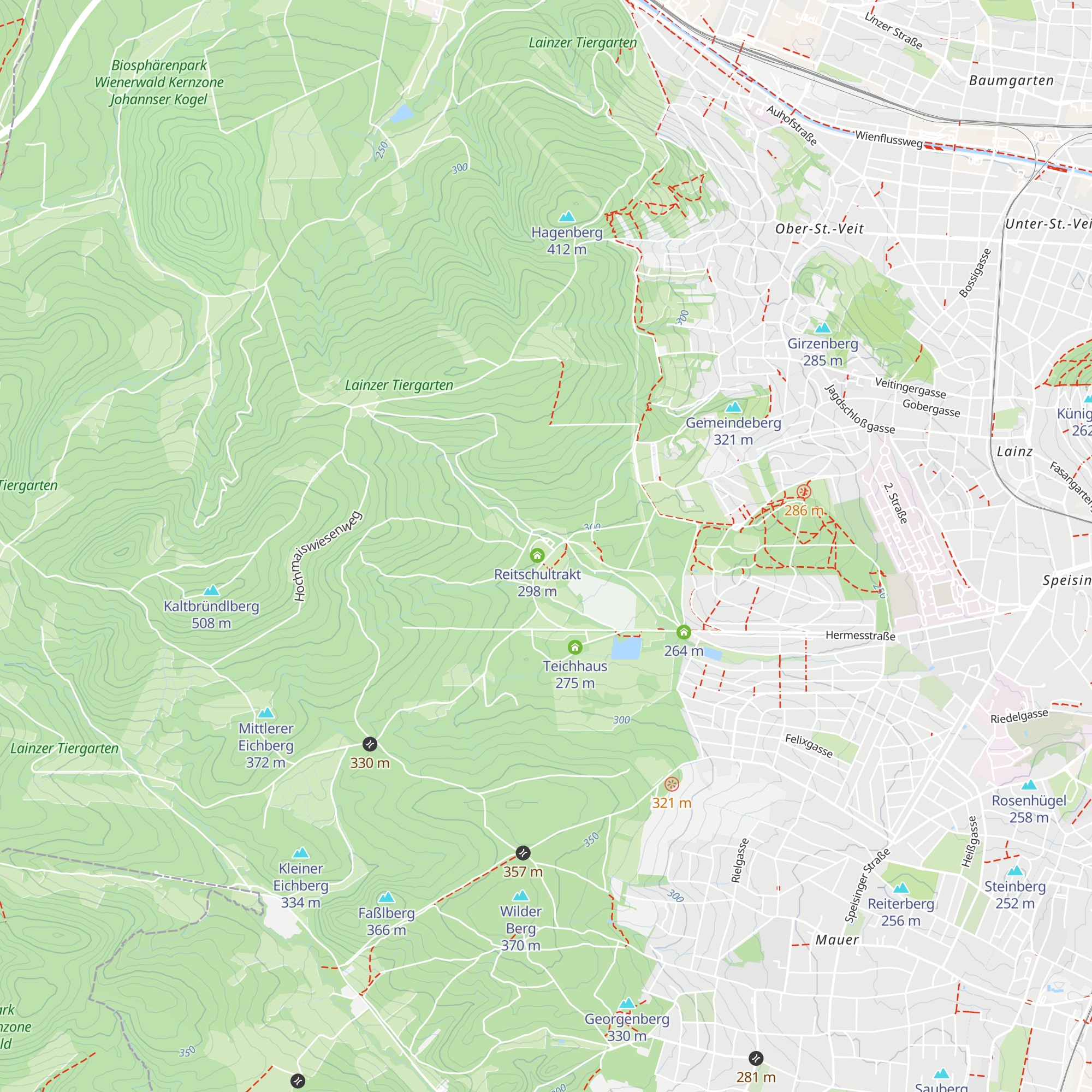 Werkstättentrakt map