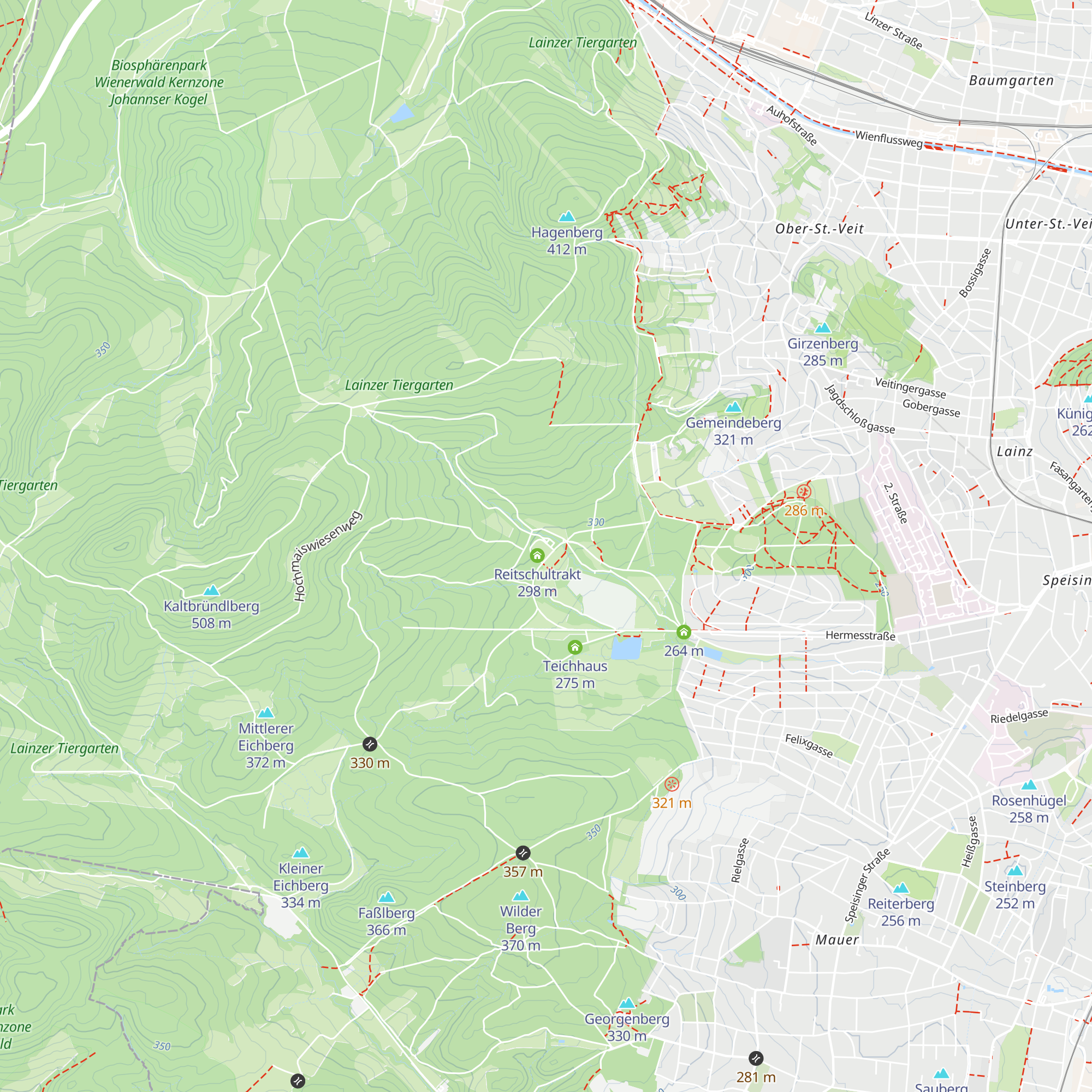 Werkstättentrakt map