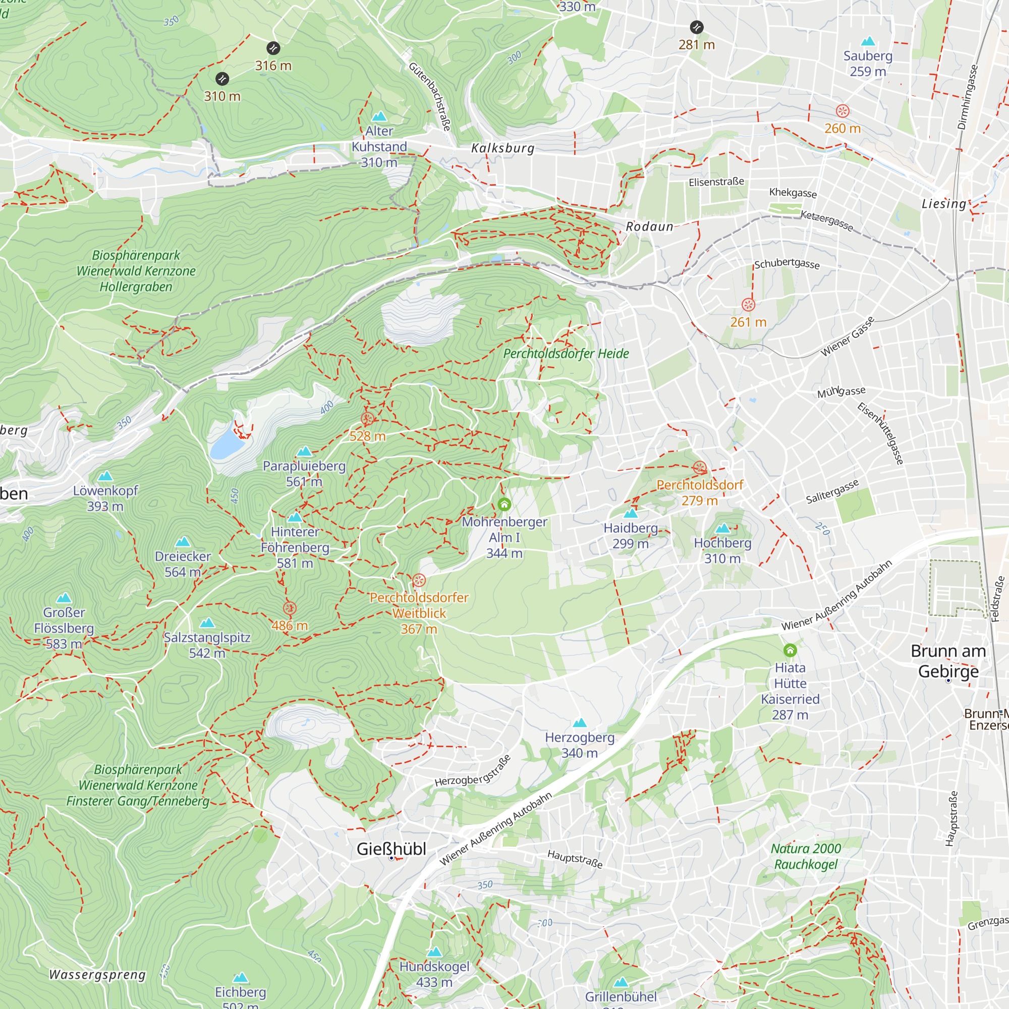 Mohrenberger Alm I map