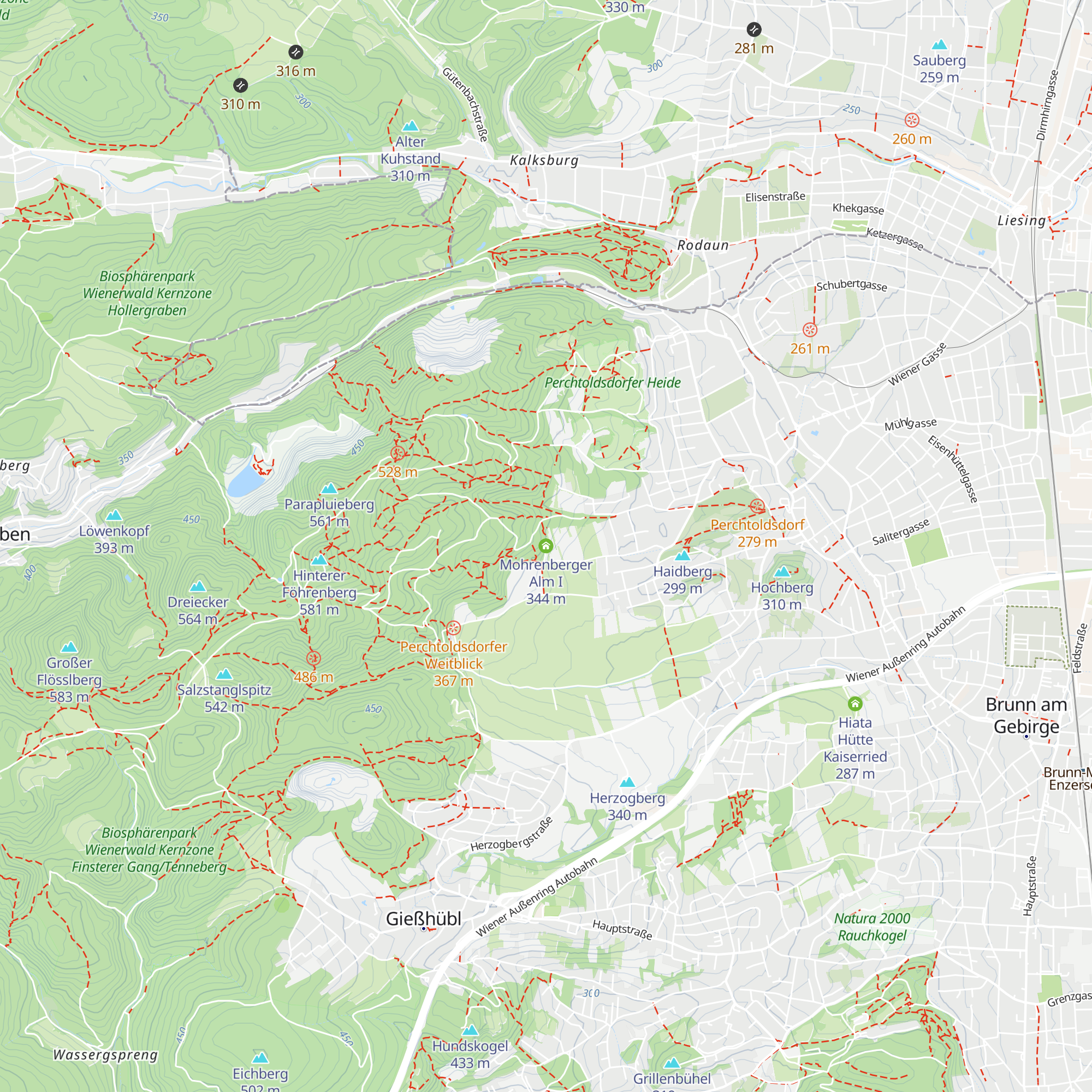 Mohrenberger Alm I map