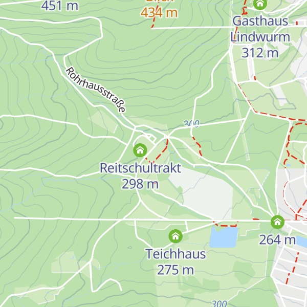 Map of Hermesvilla