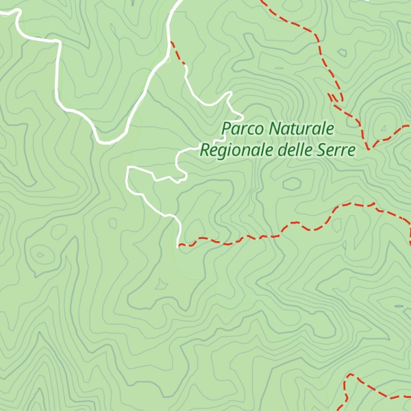 Map of Monte Crocco