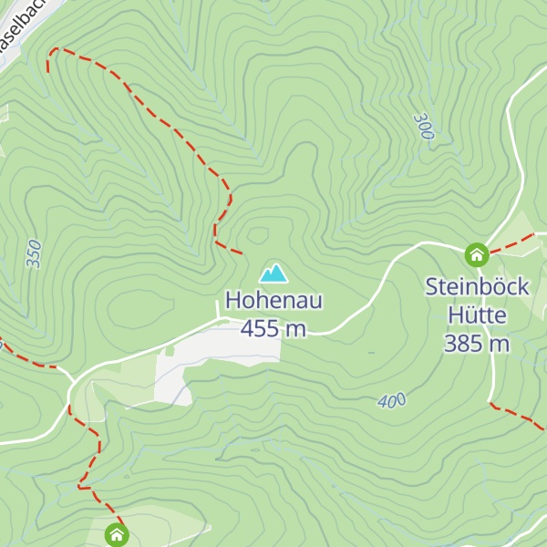 Map of Hohenau