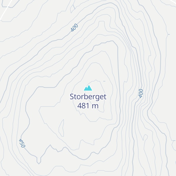 Map of Storberget