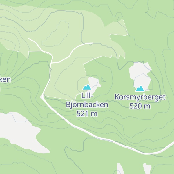 Map of Lill-Björnbacken