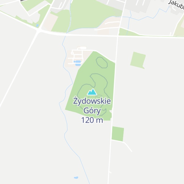 Map of Żydowskie Góry