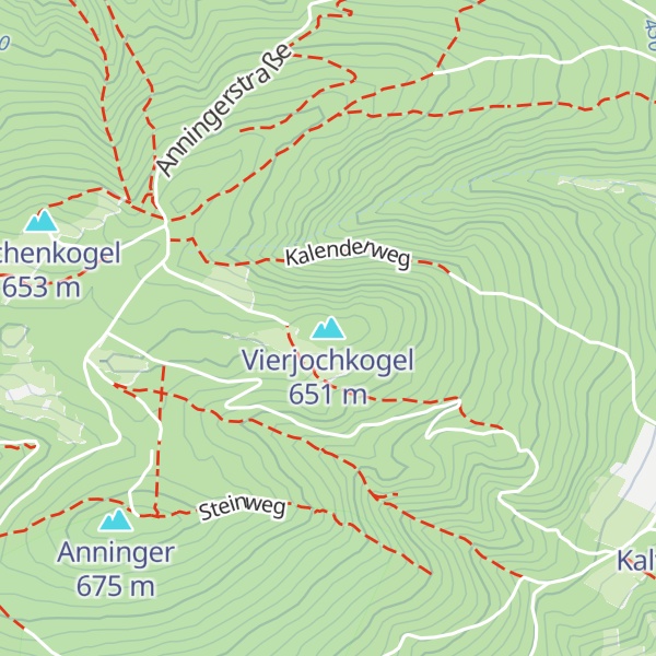 Map of Vierjochkogel