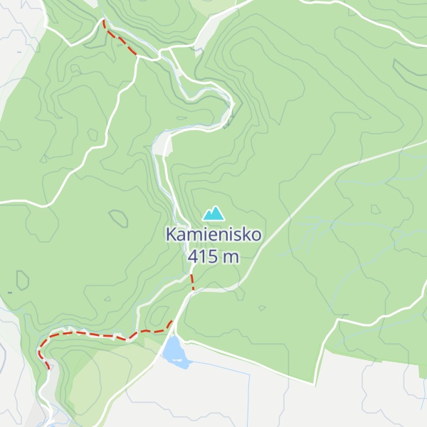 Map of Kamienisko