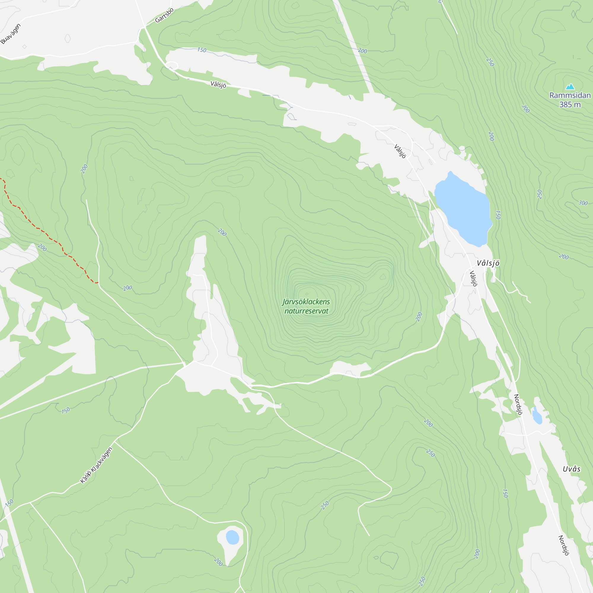 Järvsö Raststuga map