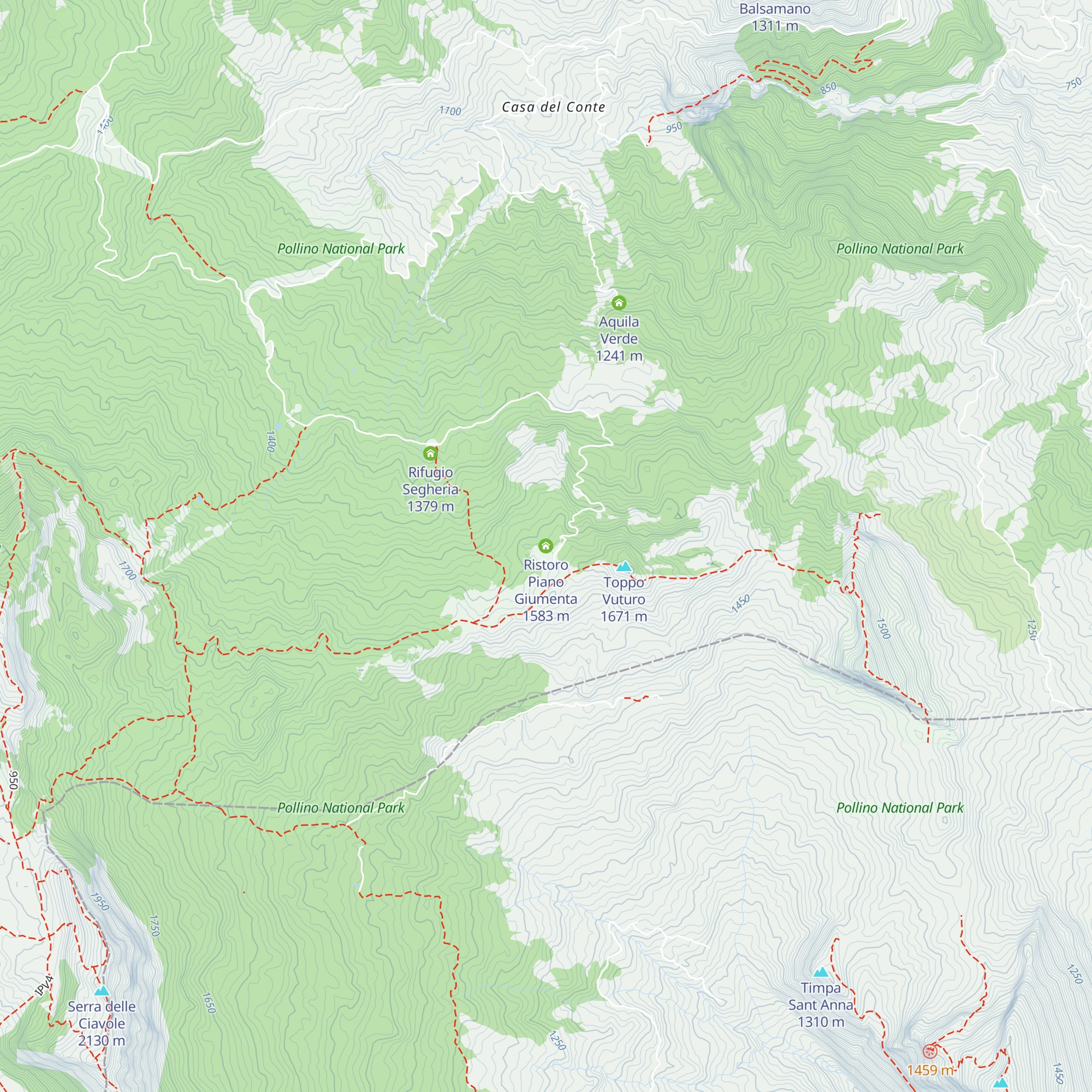 Ristoro Piano Giumenta map
