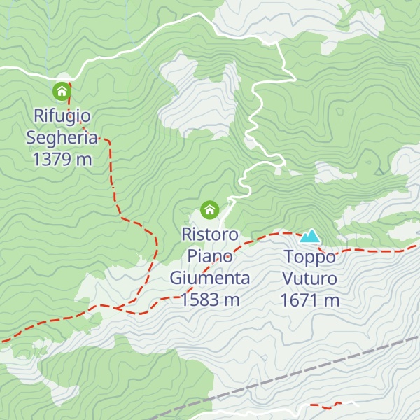Map of Ristoro Piano Giumenta
