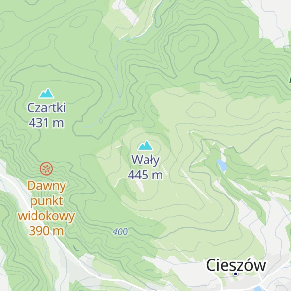Map of Wały