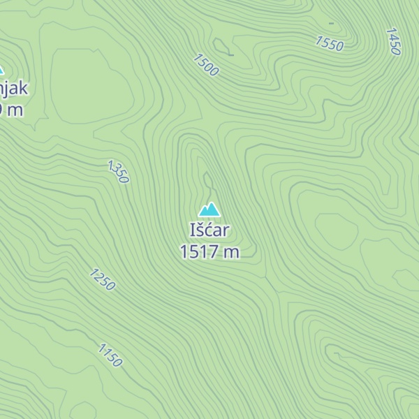 Map of Išćar