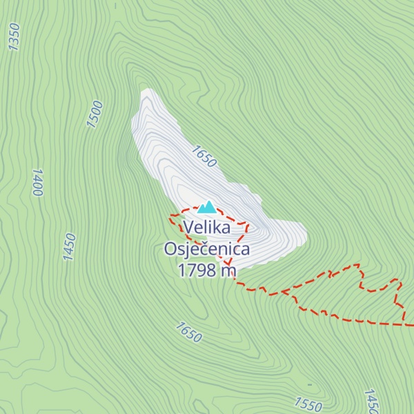 Map of Velika Osječenica