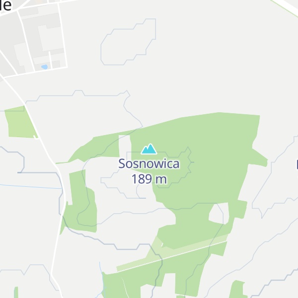 Map of Sosnowica