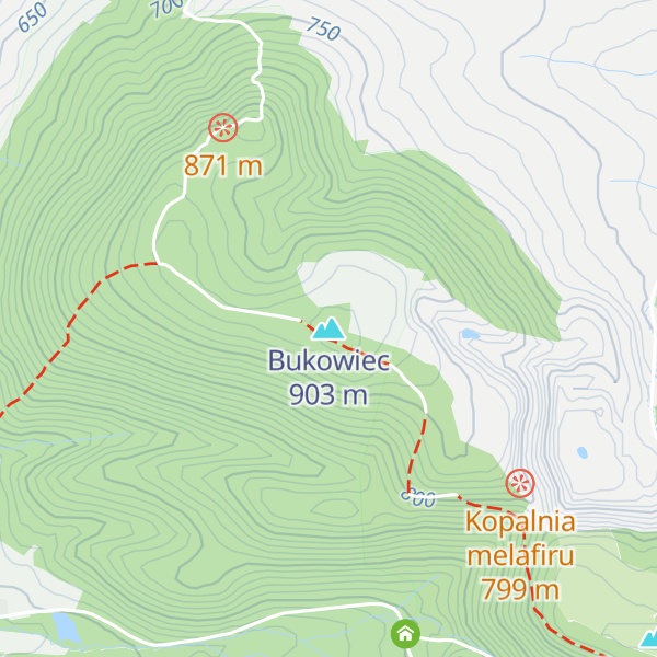 Map of Bukowiec