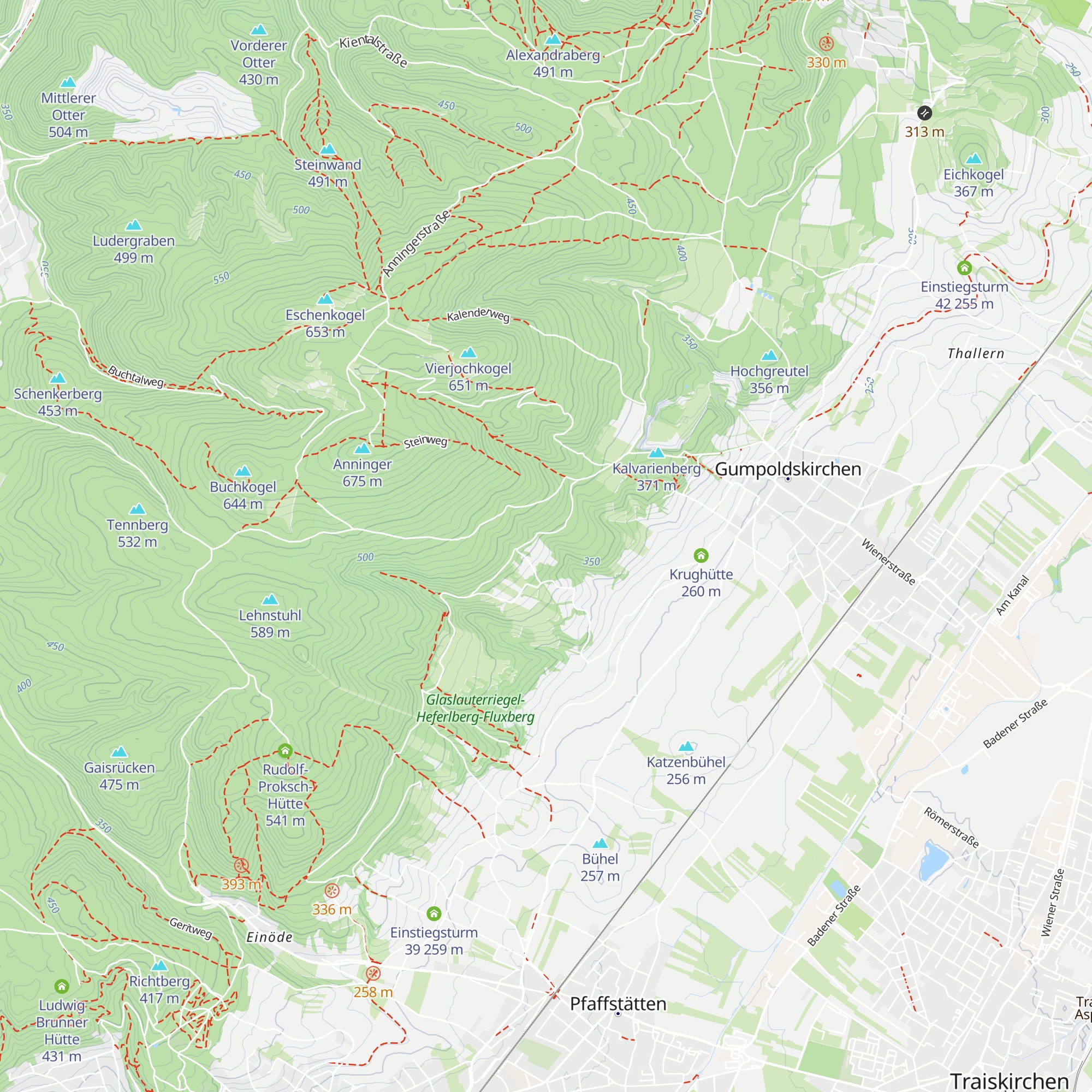 Seil-Alm map