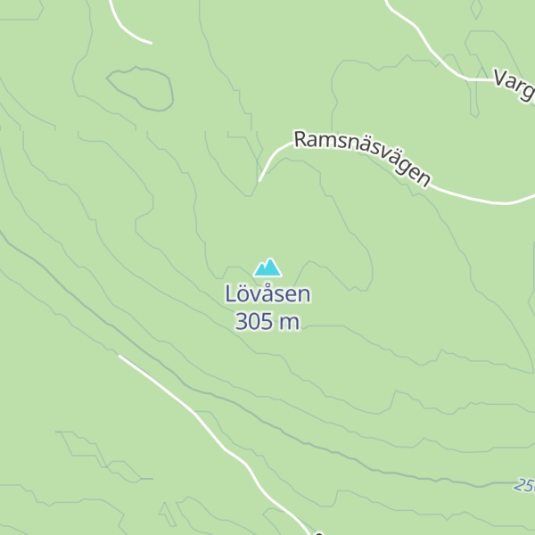 Map of Lövåsen