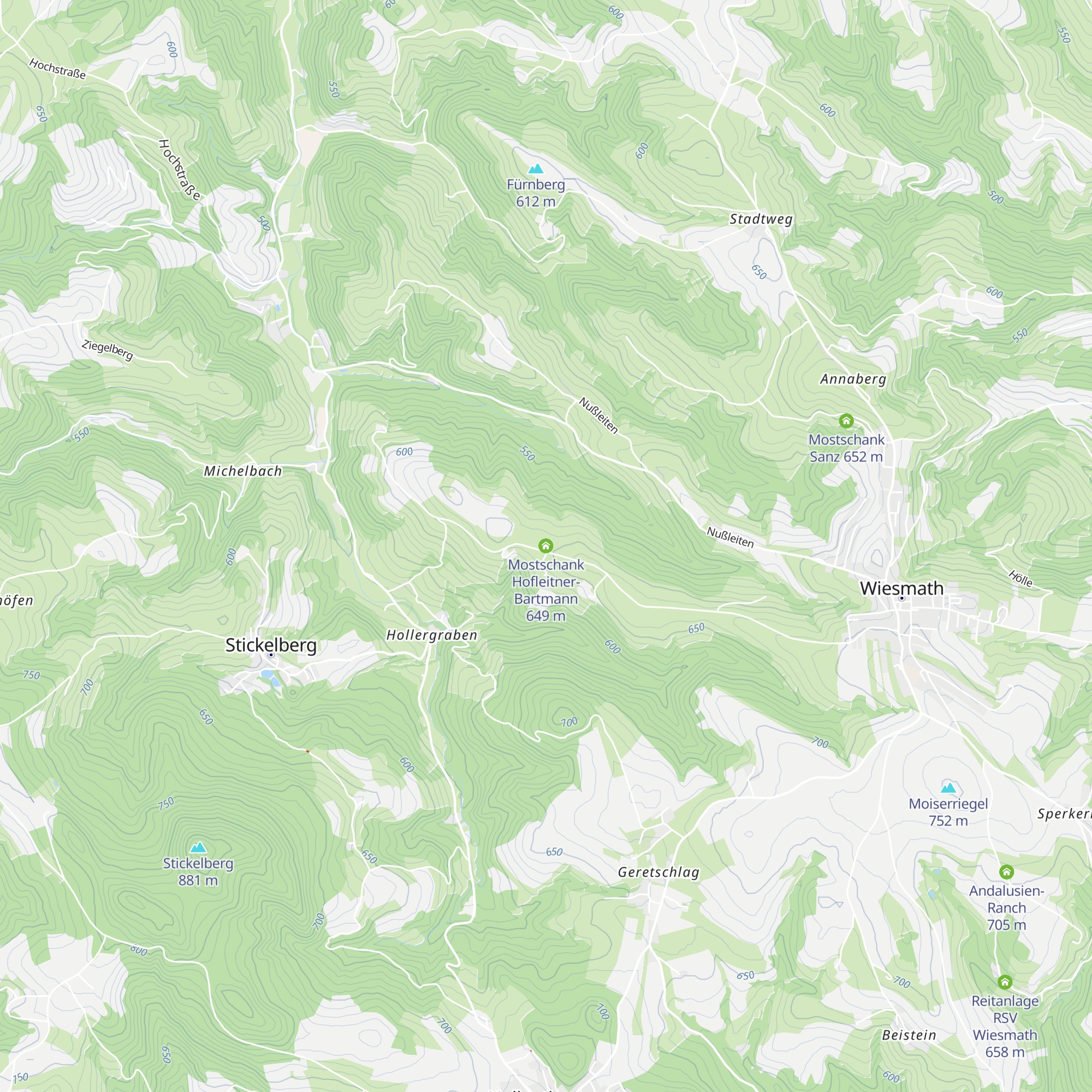 Mostschank Hofleitner-Bartmann map