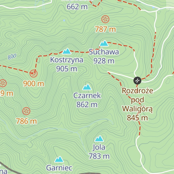 Map of Czarnek