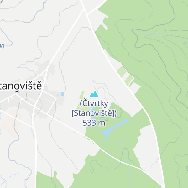 Map of (Čtvrtky [Stanoviště])