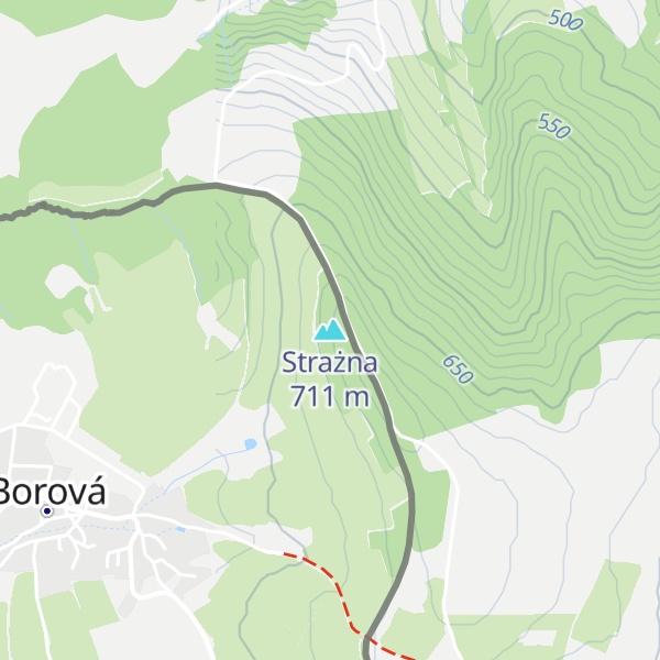 Map of Strażna