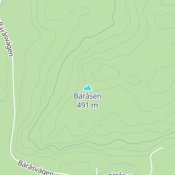 Map of Bäråsen