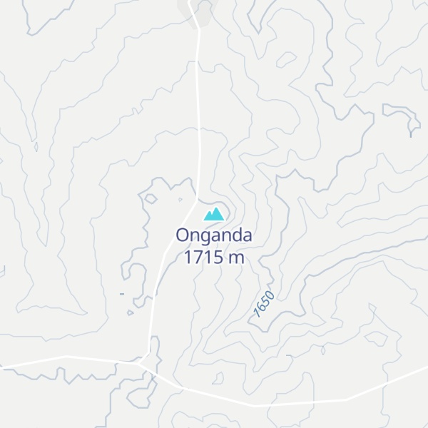Map of Onganda