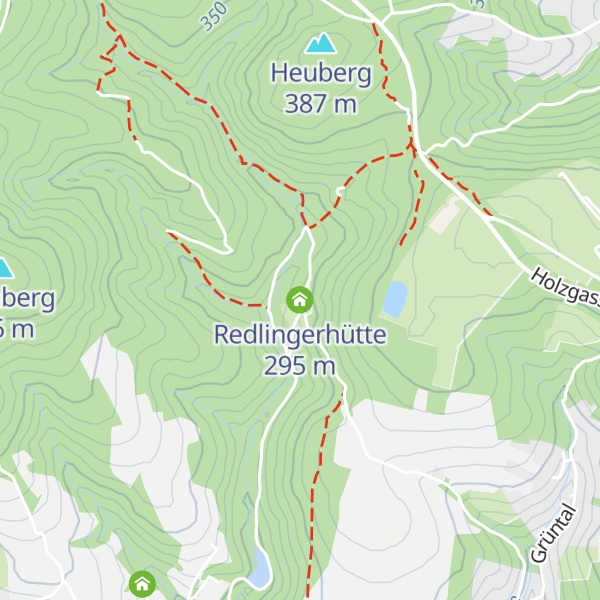Map of Redlingerhütte