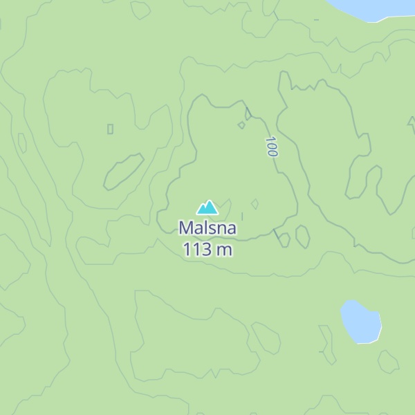 Map of Malsna