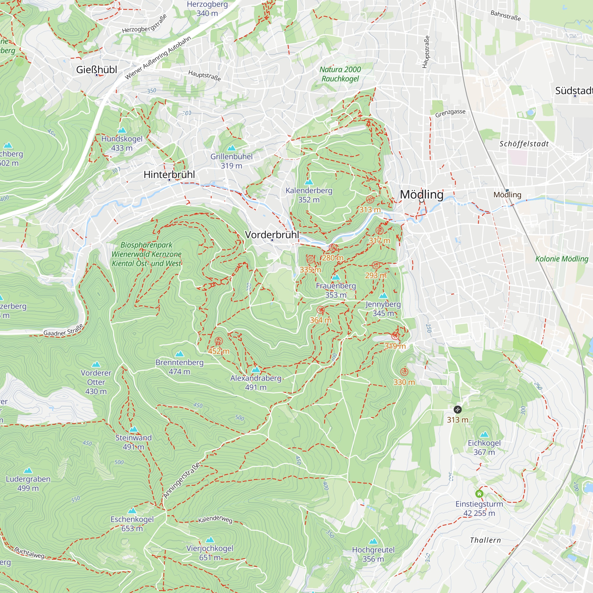 Jägerhaus map