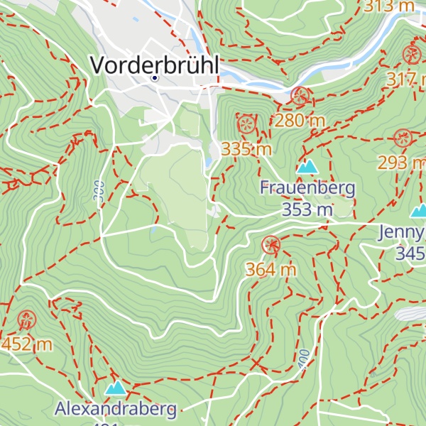 Map of Jägerhaus