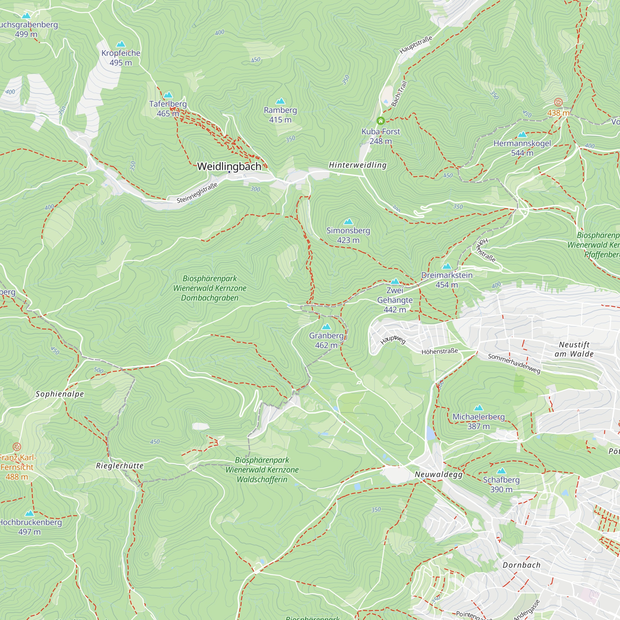 Hameau map